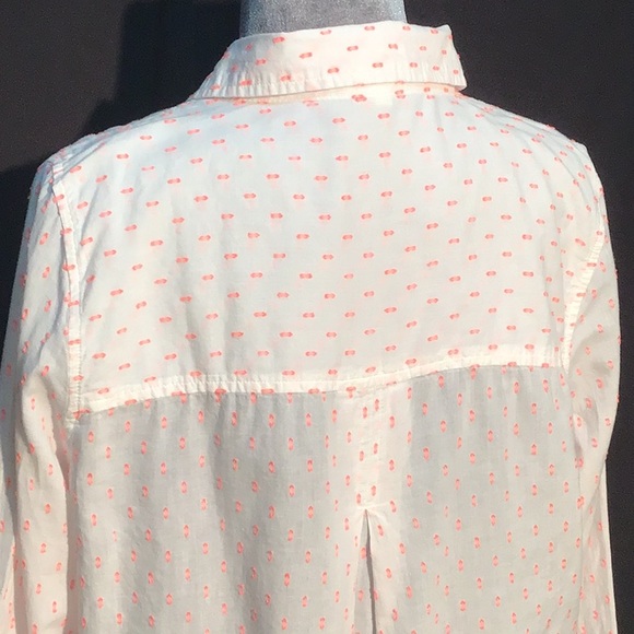 Red Camel sheer button down shirt size large - Picture 6 of 11